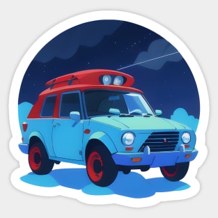 The Blue Journey Sticker